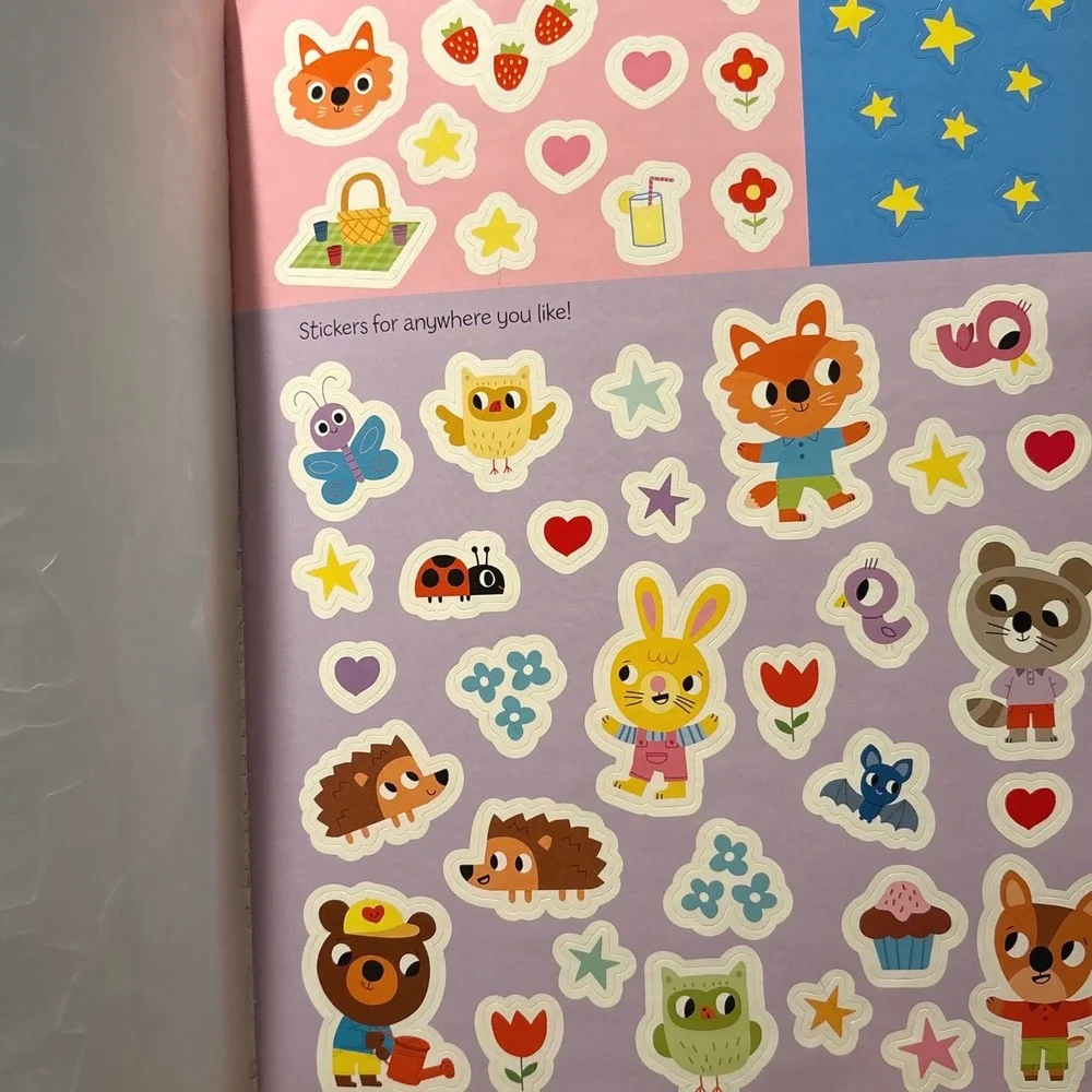 Make and Do Super Cute Activity Book Marion Billet Stickers Puzzles *Used